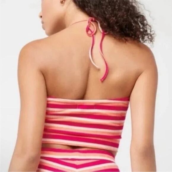 LSpace NWT $99 Paloma Top in Fresh Squeezed Stripe Size S - Picture 2 of 6